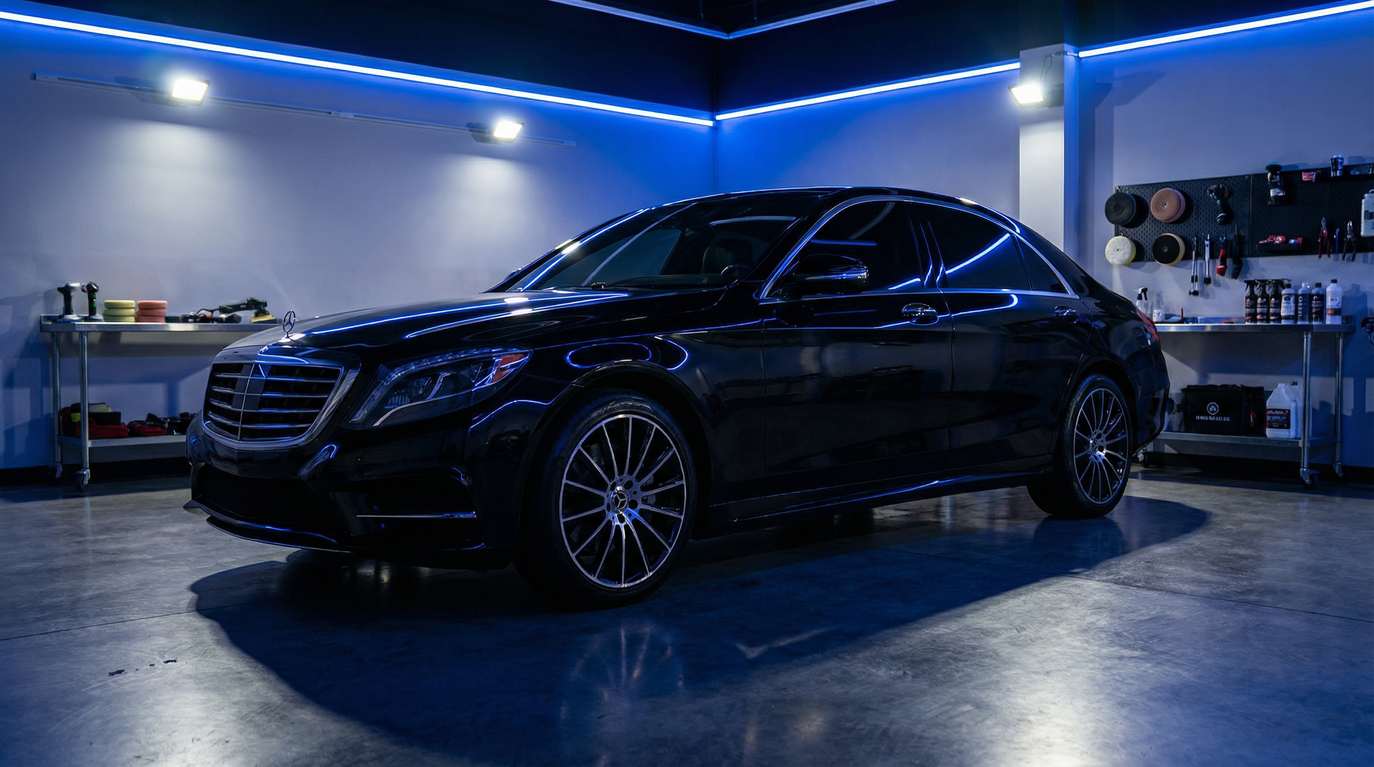 Professional window tinting